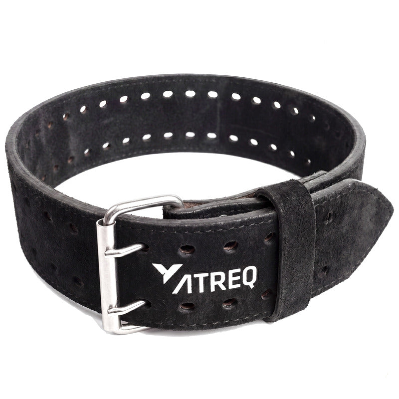 ATREQ Premium Suede Leather Weightlifting Belt