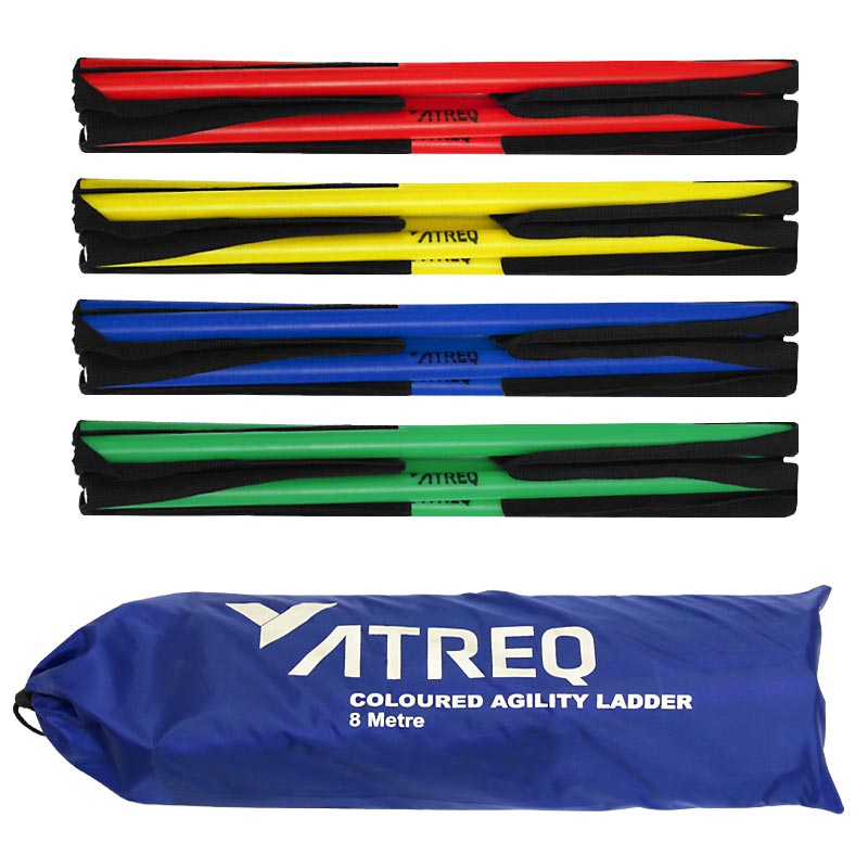 ATREQ 8m Multi Coloured Speed Ladder
