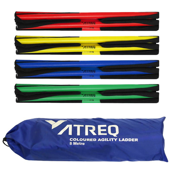 ATREQ 8m Multi Coloured Speed Ladder