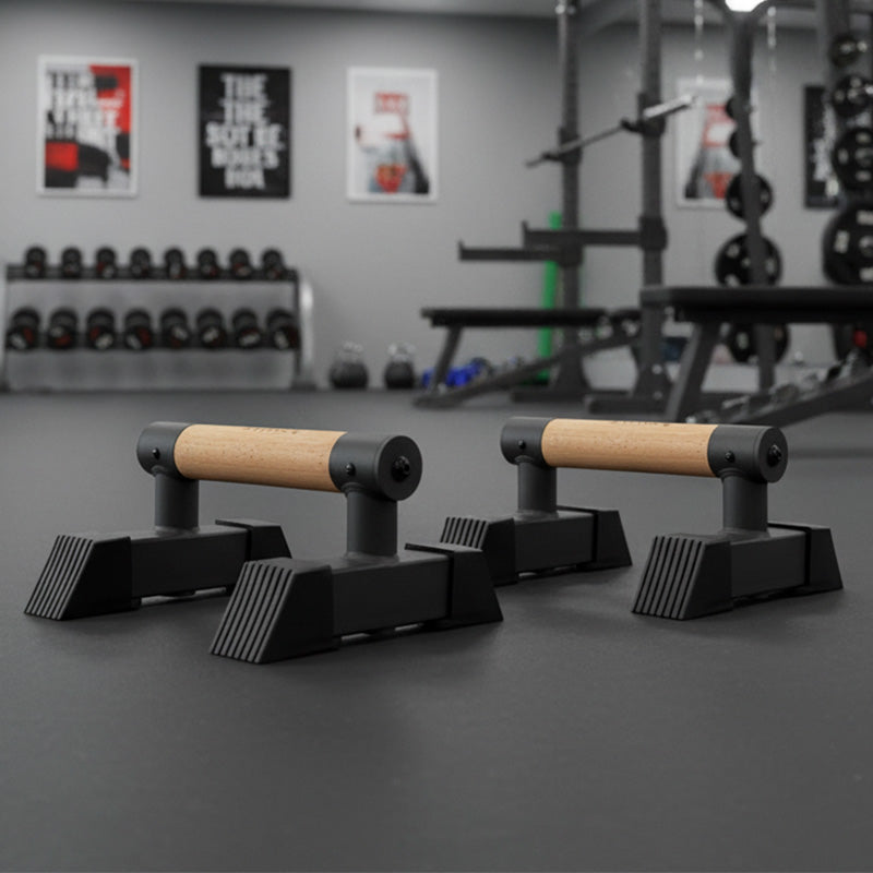 ATREQ Wooden Push Up Bars