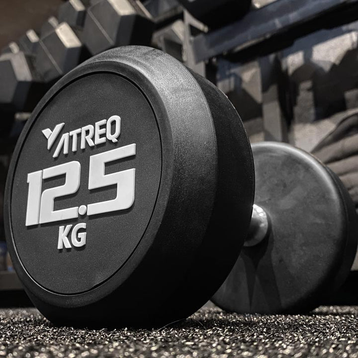 ATREQ Elite Rubber Dumbbells