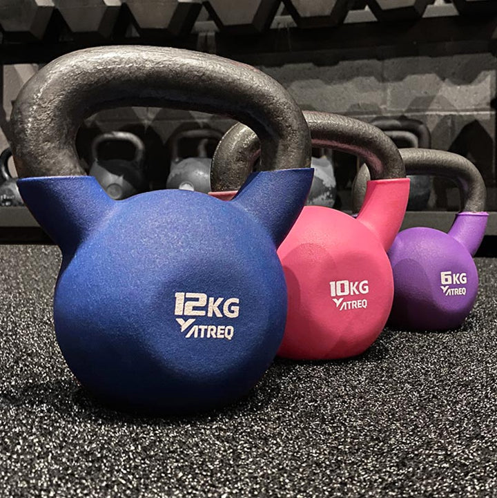 ATREQ Neoprene Covered Kettlebells