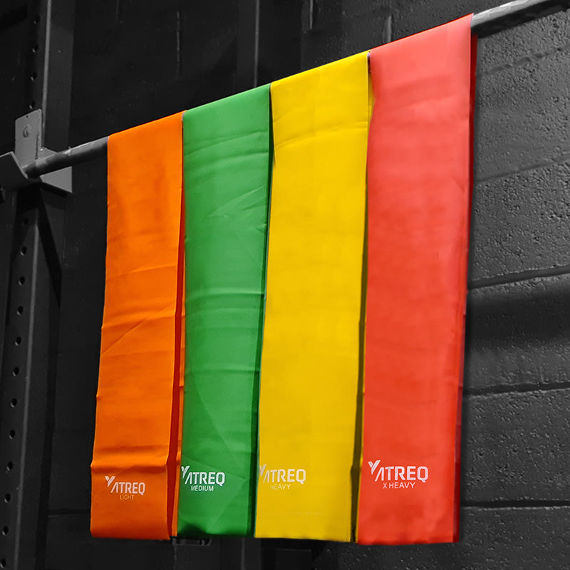 ATREQ Flat Resistance Band Set 4