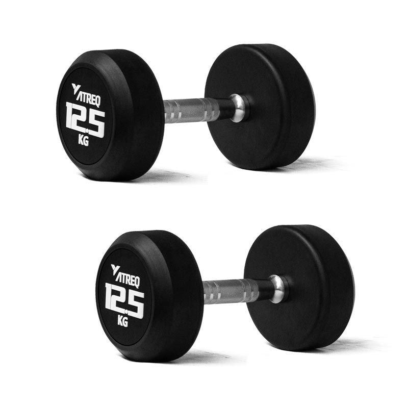 ATREQ Elite Rubber Dumbbells