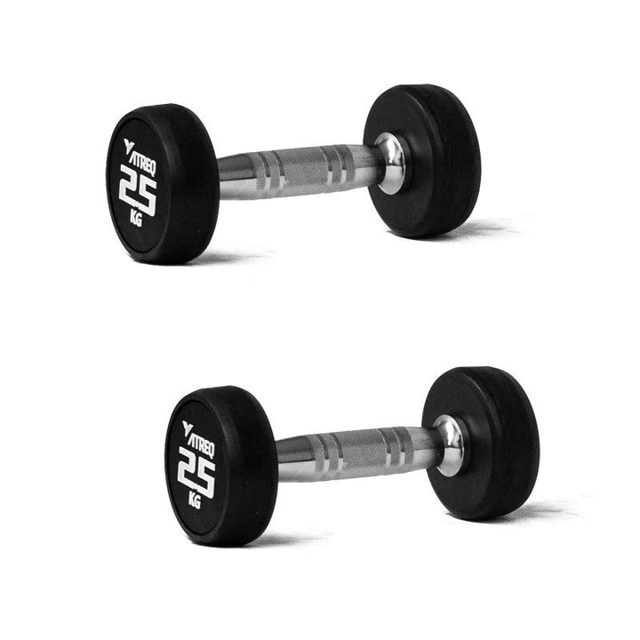 ATREQ Elite Rubber Dumbbells