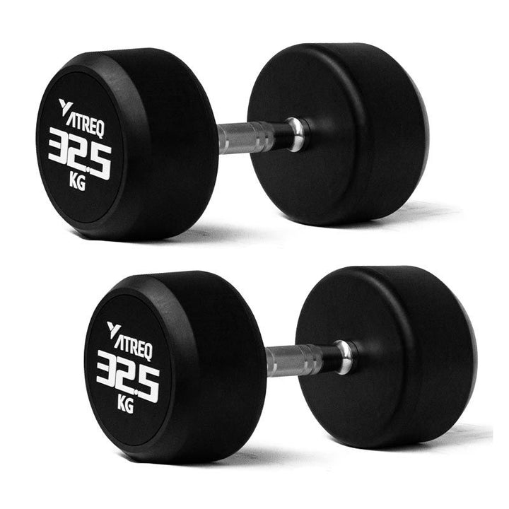 ATREQ Elite Rubber Dumbbells