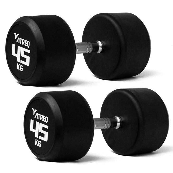 ATREQ Elite Rubber Dumbbells