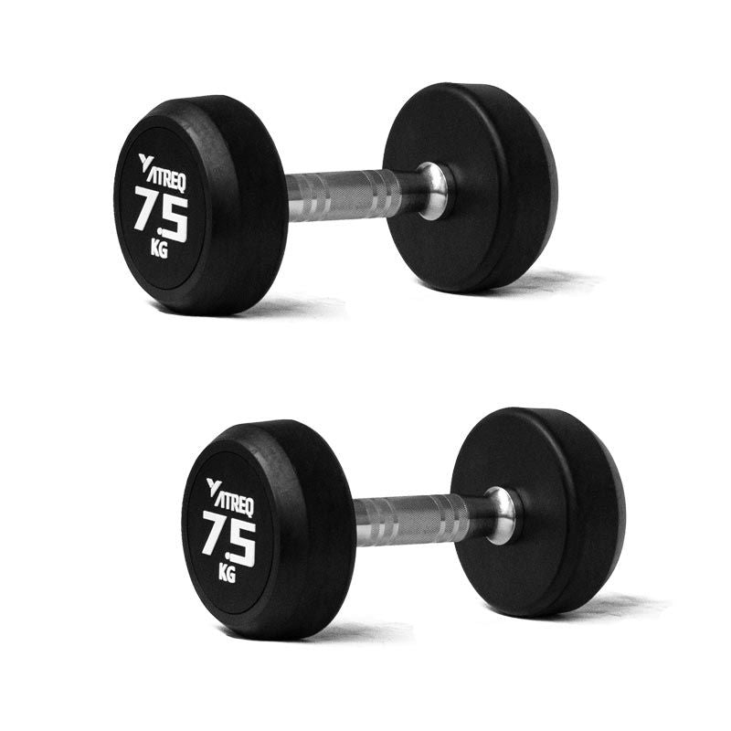 ATREQ Elite Rubber Dumbbells