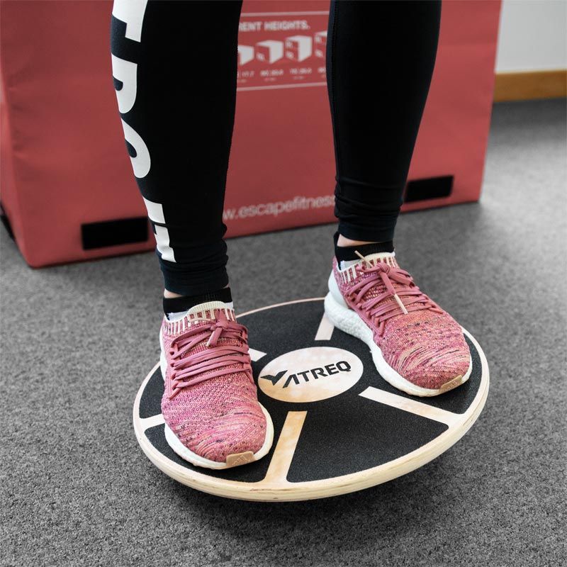 ATREQ Wooden Non Slip Balance Board