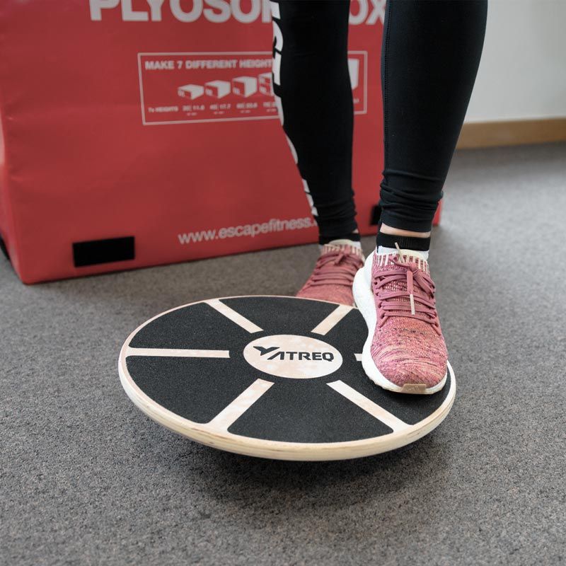 ATREQ Wooden Non Slip Balance Board