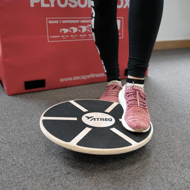 ATREQ Wooden Non Slip Balance Board