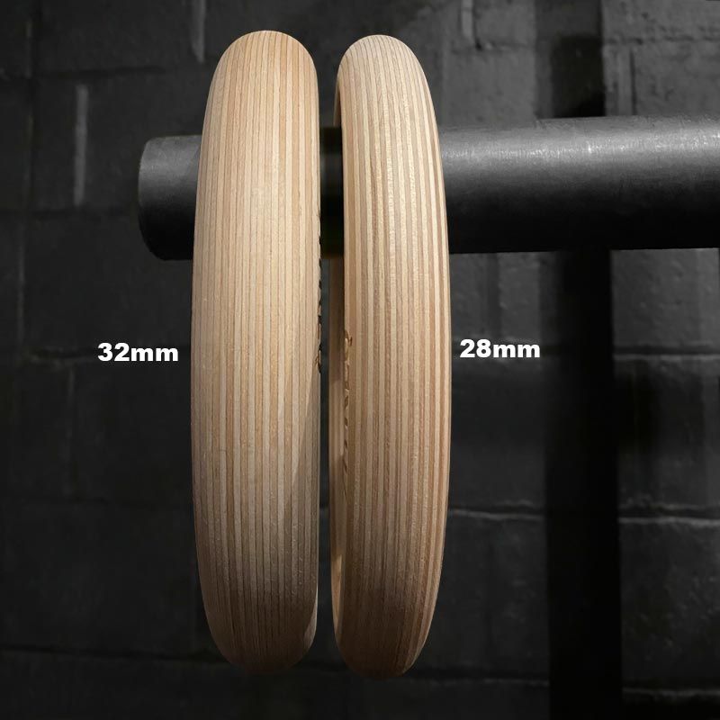 ATREQ Wooden Gym Rings