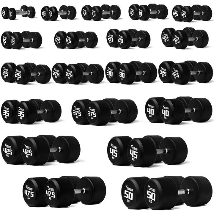 ATREQ Elite Rubber Dumbbells
