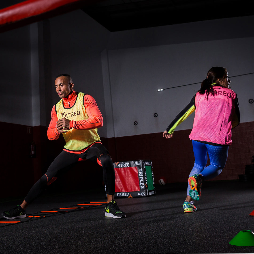 ATREQ Hi-Vis Orange Training Bibs